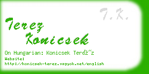 terez konicsek business card